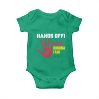 Hands Off Traoré Burkina Faso Africa Baby Onesie
