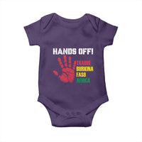 Hands Off Traoré Burkina Faso Africa Baby Onesie