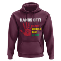 Hands Off Traoré Burkina Faso Africa Hoodie