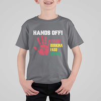 Hands Off Traoré Burkina Faso Africa T Shirt For Kid