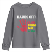 Hands Off Traoré Burkina Faso Africa Youth Sweatshirt