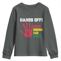 Hands Off Traoré Burkina Faso Africa Youth Sweatshirt