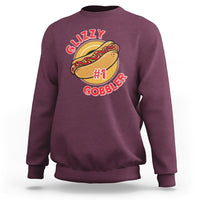 Hot Dog Lover Sweatshirt Glizzy #1 Gobbler - Wonder Print Shop
