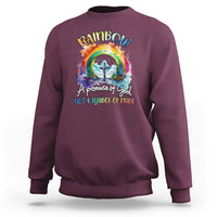 God's Promise Sweatshirt Rainbow A Promise Of God Not A Symbol Of Pride - Wonder Print Shop