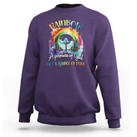 God's Promise Sweatshirt Rainbow A Promise Of God Not A Symbol Of Pride - Wonder Print Shop