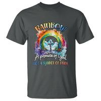 God's Promise T Shirt Rainbow A Promise Of God Not A Symbol Of Pride - Wonder Print Shop