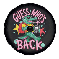 Funny Retro Alligator First Day of School Spare Tire Cover Guess Who is Back Cute Kids Gift