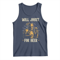 Funny Medieval Knight Drinking Festival Humor Tank Top Will Joust For Beer Renaissance Faire