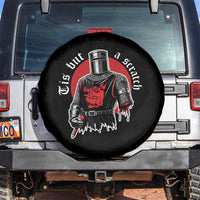Funny One Arm Knight Medieval Spare Tire Cover Tis But A Scratch Classic Dark Humor Parody