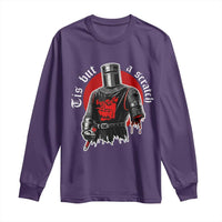 Funny One Arm Knight Medieval Long Sleeve Shirt Tis But A Scratch Classic Dark Humor Parody