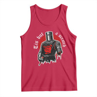 Funny One Arm Knight Medieval Tank Top Tis But A Scratch Classic Dark Humor Parody