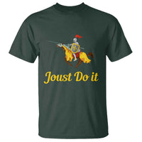 Funny Joust Do It Medieval Knight Horse Graphic T Shirt Jousting Renaissance Faire Parody