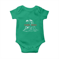 Funny Tummy Hurts Knight Graphic Baby Onesie Warrior Medieval Sarcastic Dark Fantasy Slumped Renaissance Meme