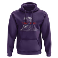Funny Tummy Hurts Knight Graphic Hoodie Warrior Medieval Sarcastic Dark Fantasy Slumped Renaissance Meme