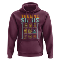 The Epic Sagas Ancient Greek Mythology Graphic Hoodie Odysseus Journey Odyssey History Lover Gift