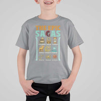 The Epic Sagas Ancient Greek Mythology Graphic T Shirt For Kid Odysseus Journey Odyssey History Lover Gift