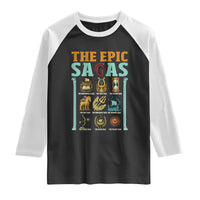 The Epic Sagas Ancient Greek Mythology Graphic Raglan Shirt Odysseus Journey Odyssey History Lover Gift