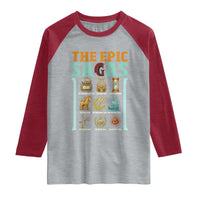 The Epic Sagas Ancient Greek Mythology Graphic Raglan Shirt Odysseus Journey Odyssey History Lover Gift