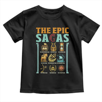 The Epic Sagas Ancient Greek Mythology Graphic Toddler T Shirt Odysseus Journey Odyssey History Lover Gift