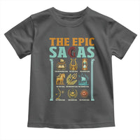 The Epic Sagas Ancient Greek Mythology Graphic Toddler T Shirt Odysseus Journey Odyssey History Lover Gift
