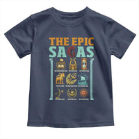 The Epic Sagas Ancient Greek Mythology Graphic Toddler T Shirt Odysseus Journey Odyssey History Lover Gift