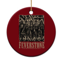 Vintage Feverstone Cowgirls Wild West Outlaw Legends Ceramic Ornament