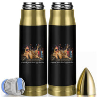Support Your Local Egg Dealer Chicken Sipping Iced Coffee Graphic Bullet Tumbler Funny Homesteading Farm Life