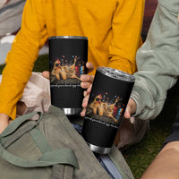 Support Your Local Egg Dealer Chicken Sipping Iced Coffee Graphic Tumbler Cup Funny Homesteading Farm Life
