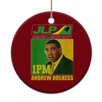 1PM Andrew Holness JPL Supporter Ceramic Ornament Jamaica Labor Party Jamaican Political Pride - Wonder Print Shop