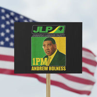 1PM Andrew Holness JPL Supporter Protest Sign Jamaica Labor Party Jamaican Political Pride - Wonder Print Shop