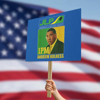1PM Andrew Holness JPL Supporter Protest Sign Jamaica Labor Party Jamaican Political Pride - Wonder Print Shop