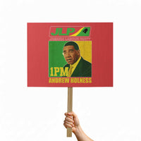 1PM Andrew Holness JPL Supporter Protest Sign Jamaica Labor Party Jamaican Political Pride - Wonder Print Shop
