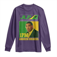 1PM Andrew Holness JPL Supporter Long Sleeve Shirt Jamaica Labor Party Jamaican Political Pride - Wonder Print Shop