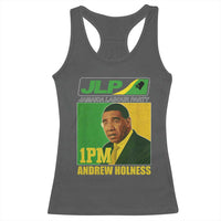 1PM Andrew Holness JPL Supporter Racerback Tank Top Jamaica Labor Party Jamaican Political Pride - Wonder Print Shop