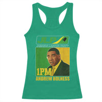 1PM Andrew Holness JPL Supporter Racerback Tank Top Jamaica Labor Party Jamaican Political Pride - Wonder Print Shop