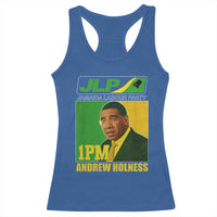 1PM Andrew Holness JPL Supporter Racerback Tank Top Jamaica Labor Party Jamaican Political Pride - Wonder Print Shop