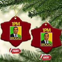 1PM BROGAD JLP Supporter Andrew Holness Ceramic Ornament Jamaica Labor Party Politics - Wonder Print Shop