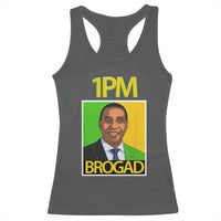1PM BROGAD JLP Supporter Andrew Holness Racerback Tank Top Jamaica Labor Party Politics - Wonder Print Shop