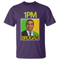 1PM BROGAD JLP Supporter Andrew Holness T Shirt Jamaica Labor Party Politics - Wonder Print Shop