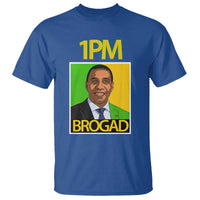 1PM BROGAD JLP Supporter Andrew Holness T Shirt Jamaica Labor Party Politics - Wonder Print Shop