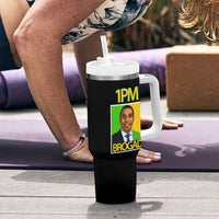 1PM BROGAD JLP Supporter Andrew Holness Tumbler With Handle Jamaica Labor Party Politics - Wonder Print Shop