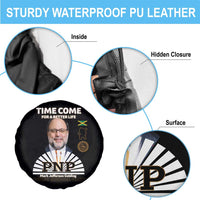 Mark Golding PNP Supporter Spare Tire Cover Time Come for a Better Life Jamaica Politics People's National Party - Wonder Print Shop