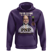 Mark Golding PNP Supporter Hoodie Time Come for a Better Life Jamaica Politics People's National Party - Wonder Print Shop