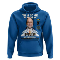 Mark Golding PNP Supporter Hoodie Time Come for a Better Life Jamaica Politics People's National Party - Wonder Print Shop