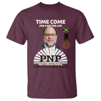 Mark Golding PNP Supporter T Shirt Time Come for a Better Life Jamaica Politics People's National Party - Wonder Print Shop