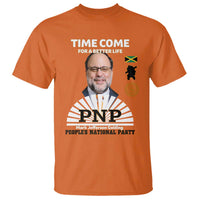 Mark Golding PNP Supporter T Shirt Time Come for a Better Life Jamaica Politics People's National Party - Wonder Print Shop