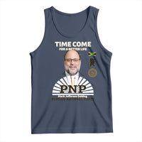 Mark Golding PNP Supporter Tank Top Time Come for a Better Life Jamaica Politics People's National Party - Wonder Print Shop