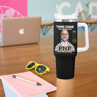 Mark Golding PNP Supporter Tumbler With Handle Time Come for a Better Life Jamaica Politics People's National Party - Wonder Print Shop