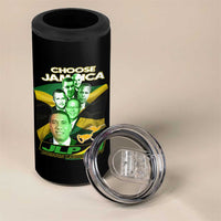 Choose Jamaica JLP Supporter 4 in 1 Can Cooler Tumbler Patriotic Leaders Jamaica Jamaica Labor Party Politics - Wonder Print Shop