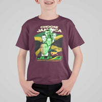 Choose Jamaica JLP Supporter T Shirt For Kid Patriotic Leaders Jamaica Jamaica Labor Party Politics - Wonder Print Shop